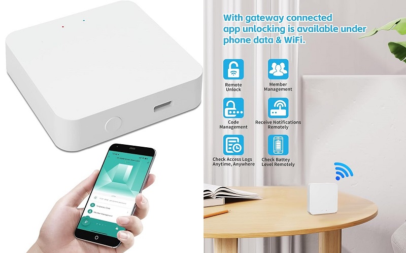 Elektroninio užrakto valdiklis, TUYA, Wi-Fi , Bluetooth aprašymas - Prekės nuotrauka