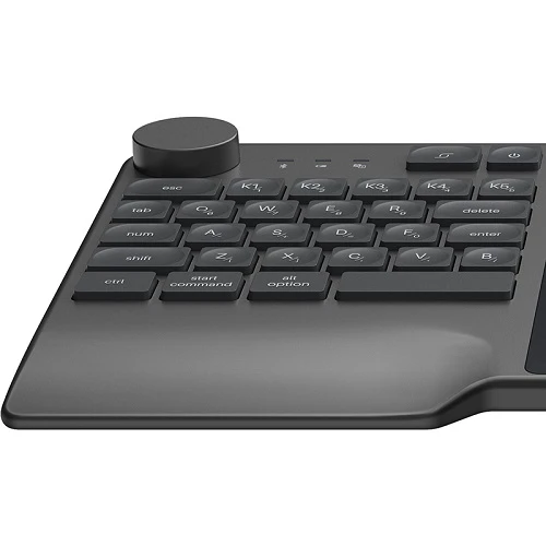 Grafinė planšetė HUION Inspiroy Keydial KD200 aprašymas - Prekės nuotrauka