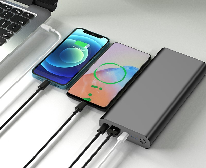 EXD Išorinė baterija 26800mAh, PD 100W, 2xUSB-C, USB-A QC3.0 aprašymas - Prekės nuotrauka