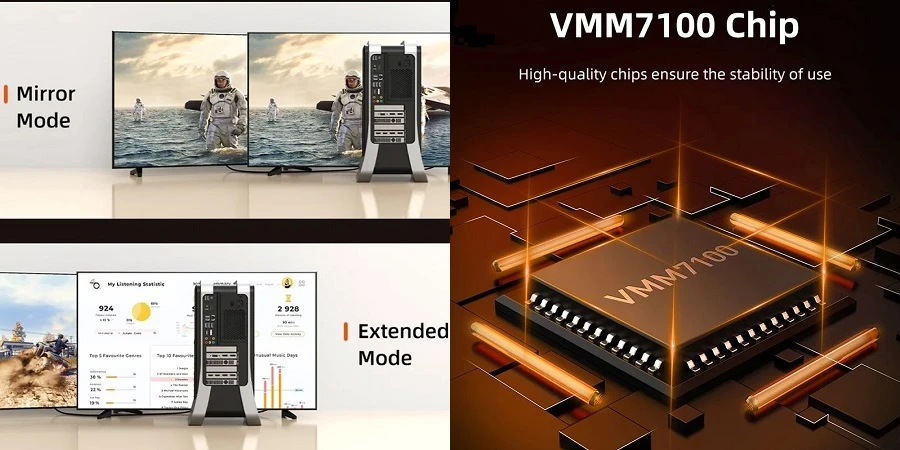 Extra Digital Kabelis DisplayPort - HDMI, 8K, 3m, 2.1ver aprašymas - Prekės nuotrauka