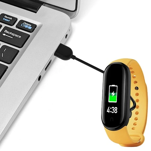 Roger Išmaniojo laikrodžio Xiaomi Mi Band 5/6/7 USB įkroviklis, 40 cm aprašymas - Prekės nuotrauka