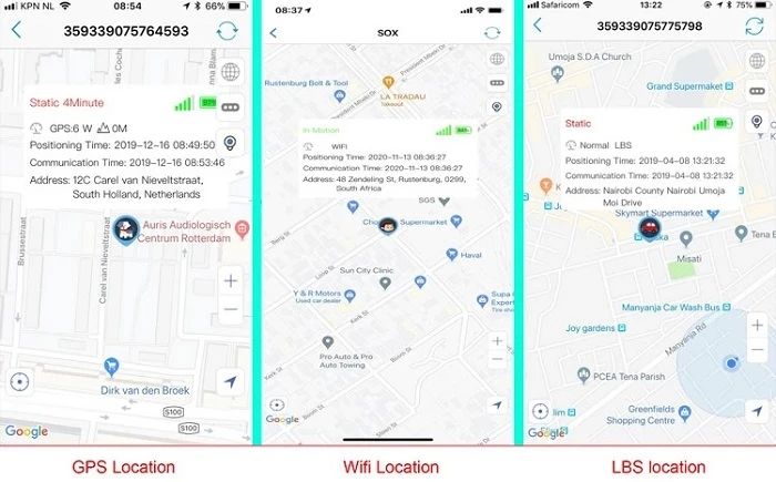 Concox Nešiojamas GPS sekimo įrenginys - laikrodis aprašymas - Prekės nuotrauka