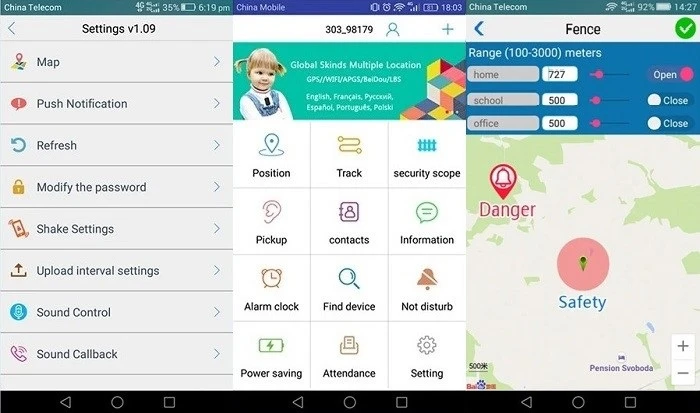 Concox Nešiojamas GPS sekimo įrenginys - laikrodis aprašymas - Prekės nuotrauka