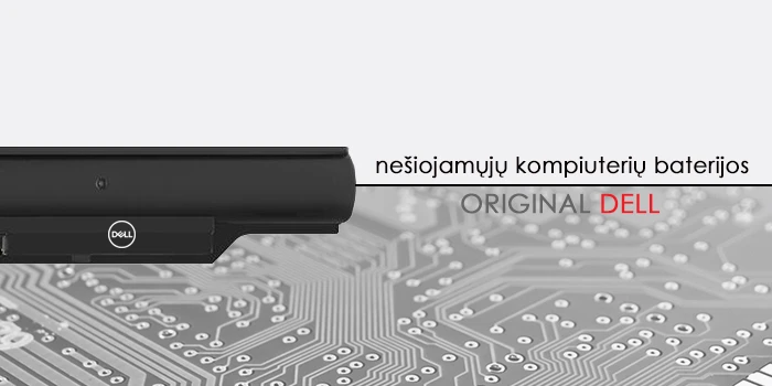 Notebook baterija, DELL TM9HP Original aprašymas - Prekės nuotrauka