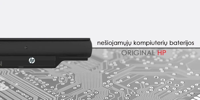 Hewlett Packard (HP) Notebook baterija, HP PA06 Original aprašymas - Prekės nuotrauka