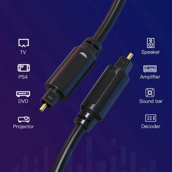Cabletime Premium optinis audio kabelis Toslink-Toslink, 3m aprašymas - Prekės nuotrauka