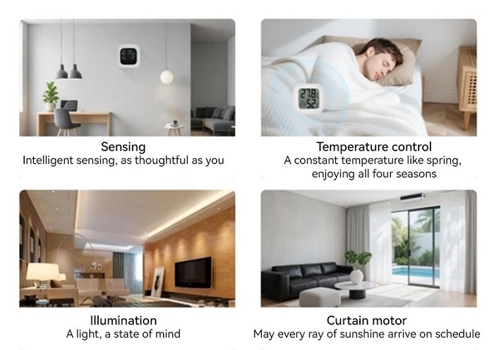 TUYA daugiafunkcinė išmanioji centralė, ZigBee, Wi-Fi 2.4/5GHz, Bluetooth aprašymas - Prekės nuotrauka