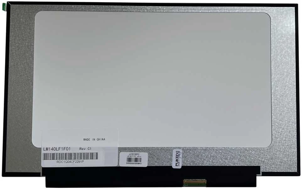 Ekranas 14.0", 1920x1080, 120Hz, matinis, 40pin, dešinėje, IPS