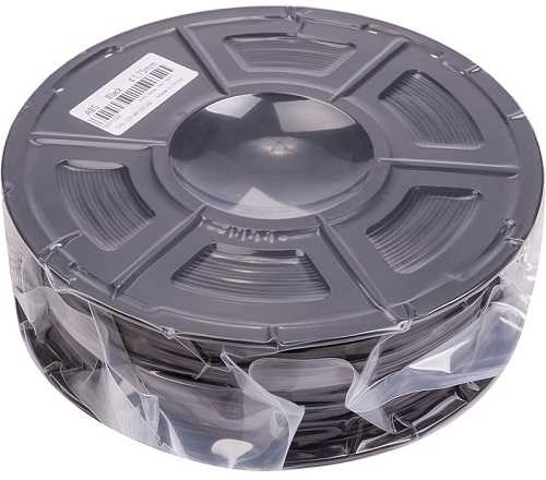 EXD 3D spausdinimo plastikas ABS, 1.75mm, 1kg, juodas