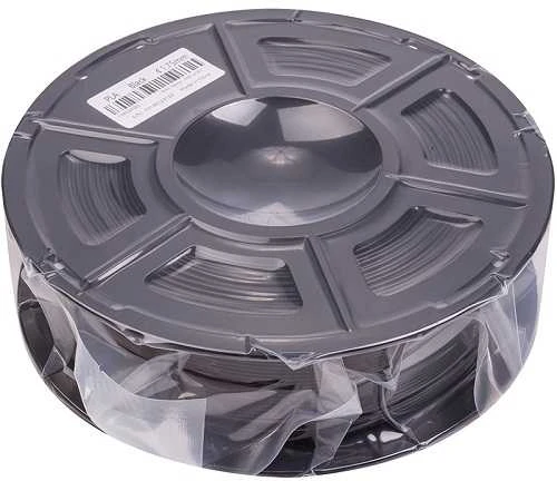 PLA 3D plastiko ritė, 1.75 mm, juoda