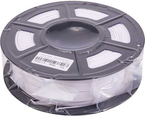EXD 3D spausdinimo plastikas PLA, 1.75mm, 1kg, baltas