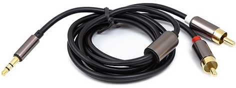 EXD Audio kabelis 3.5mm - 2x RCA, 1m