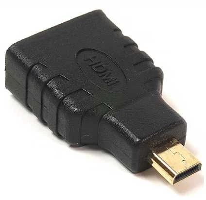 HDMI į Micro HDMI adapteris su auksine jungtimi