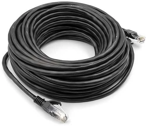 EXD Kabelis Cat5E UTP, 15m, juodas