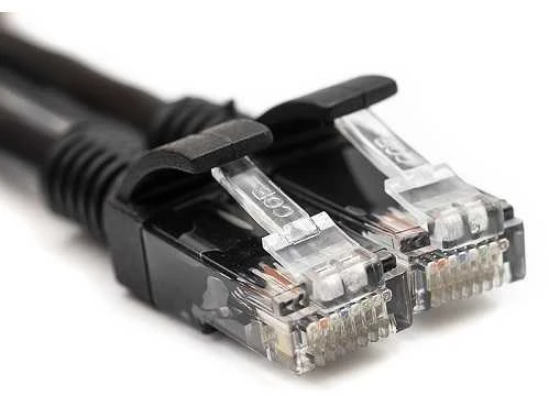 EXD Kabelis Cat5E UTP, 25m, juodas