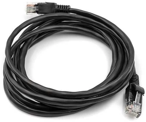 EXD Kabelis Cat5E UTP, 2m, juodas