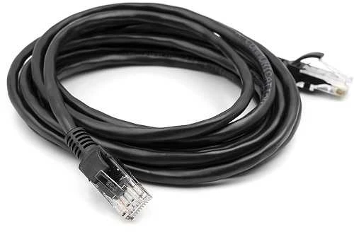 EXD Kabelis Cat5E UTP, 3m, juodas