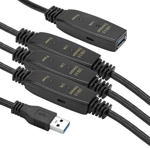 EXD Kabelis ilgiklis USB 3.0 AF – AM, 30m
