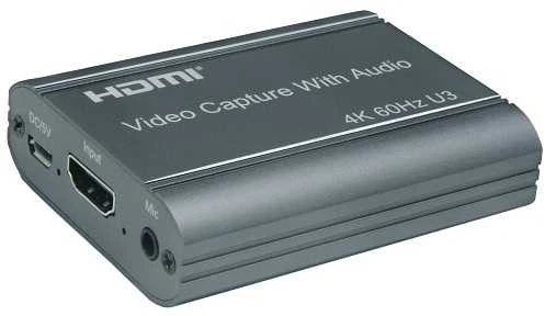 Vaizdo fiksavimo įrenginys su HDMI jungčių skydeliu