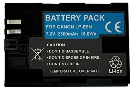 Extra Digital CANON LP-E6N akumuliatorius, 2400mAh