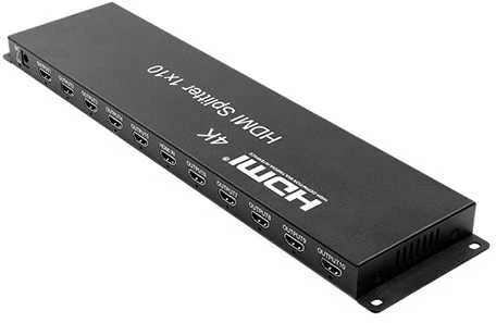 HDMI daliklis 1x10 su 10 HDMI jungčių
