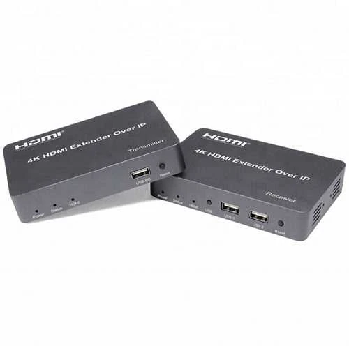 Extra Digital HDMI extenderių komplektas su USB jungtimis