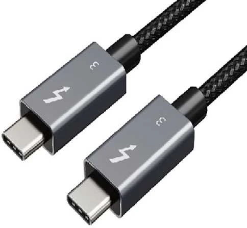 Extra Digital Kabelis Thunderbolt 3, USB-C - USB-C, 40Gbps, 100W, 20V/ 5A, 5K/ 60HZ, 2m
