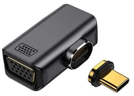 Magnetinis USB-C į VGA adapteris
