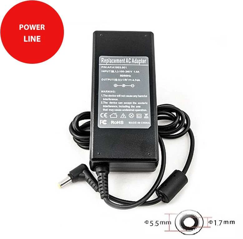 Extra Digital ED 220V 90W įkroviklis, vietoj ACER