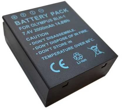 Extra Digital OLYMPUS BLH-1 baterija, 2000mAh