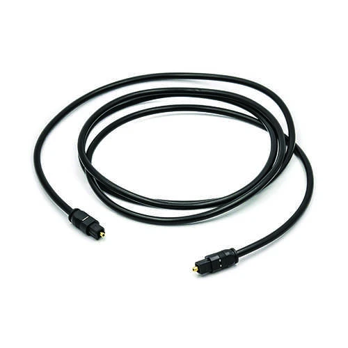 Juodas 1.5m Toslink kabelis