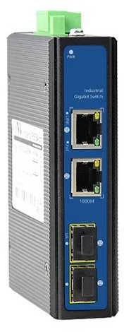 Extra Digital PoE šakotuvas 2x Gigabit PoE+2x SFP UPLINK, 45W Industrial