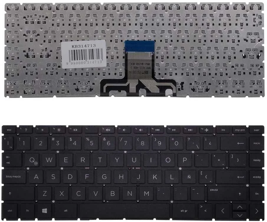 Hewlett Packard (HP) Klaviatūra HP 240 G8, be rėmelio, US