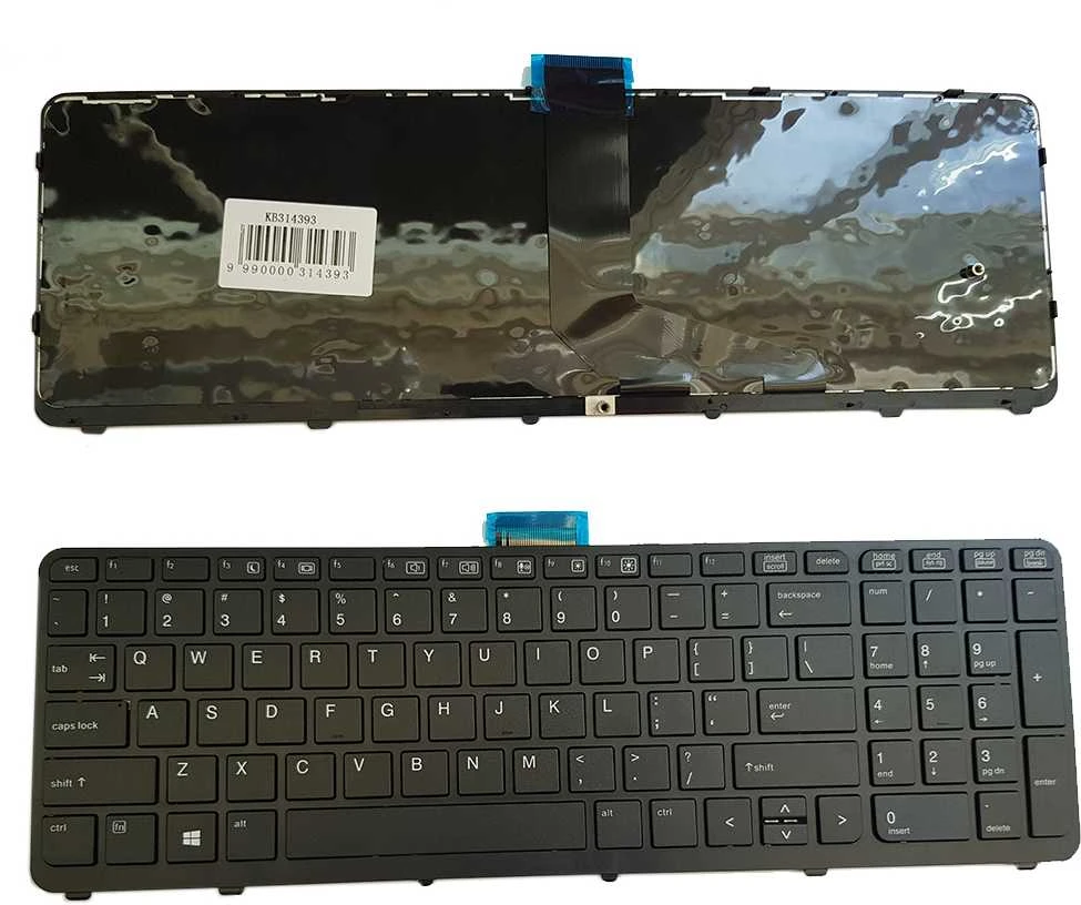 Hewlett Packard (HP) Klaviatūra HP ZBook 15 G2, G1, 17 G1, G2, US