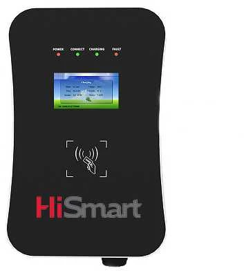 Hismart įkrovimo stotelė su ekranu ir NFC skaitytuvu