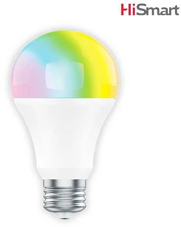 HiSmart išmanioji LED lemputė su bevieliu ryšiu A60, 6W, E27, 2700K