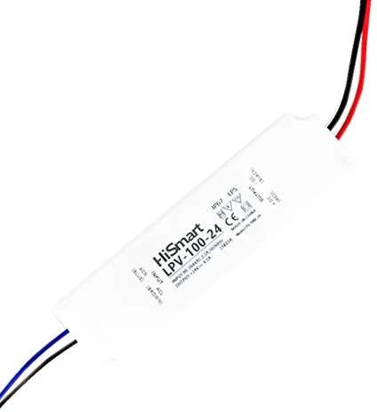 Hismart Maitinimo šaltinis 24V, 4.2A, 100W, IP67