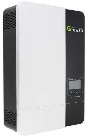 Inverteris GROWATT SPF3500ES, 3.5kW, 1-fazis, 48V, 80A MPPT, 450V