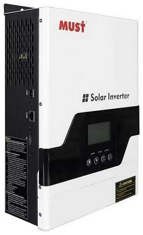 Inverteris MUST PV18-3224VPM II, 3.2kW, 1-fazis, 24V, 60A MPPT, 160V