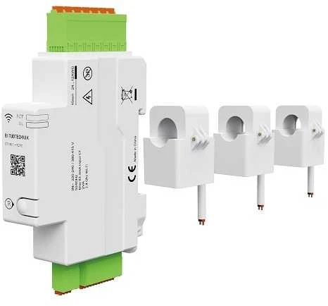Išmanus energijos matuoklis, 3P+N,120A, DIN, Tuya, Wi-Fi