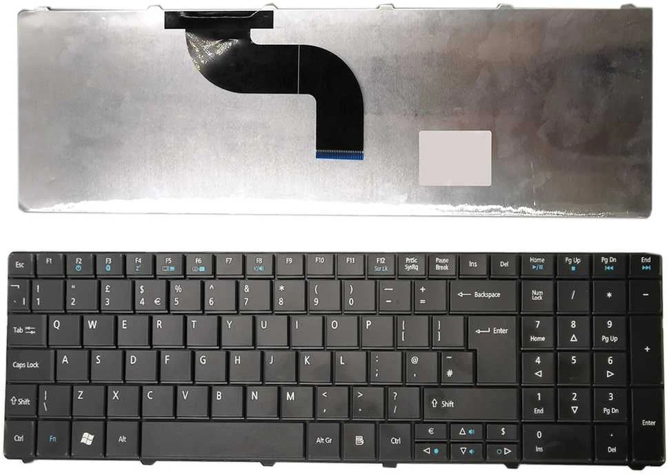 Klaviatūra ACER Aspire: E1-521, E1-531, E1-531G, E1-571, E1-571G, JK