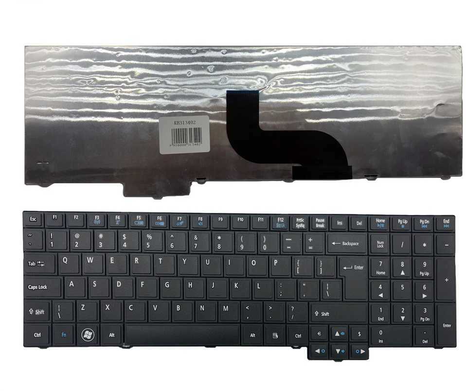 Klaviatūra Acer: TravelMate 5760, 5760G, 5760Z, 5760ZG, UK
