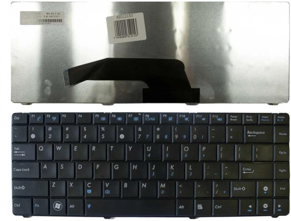 Klaviatūra ASUS: K40, K40AB, K40IJ, K40IN, K40C, K40IP