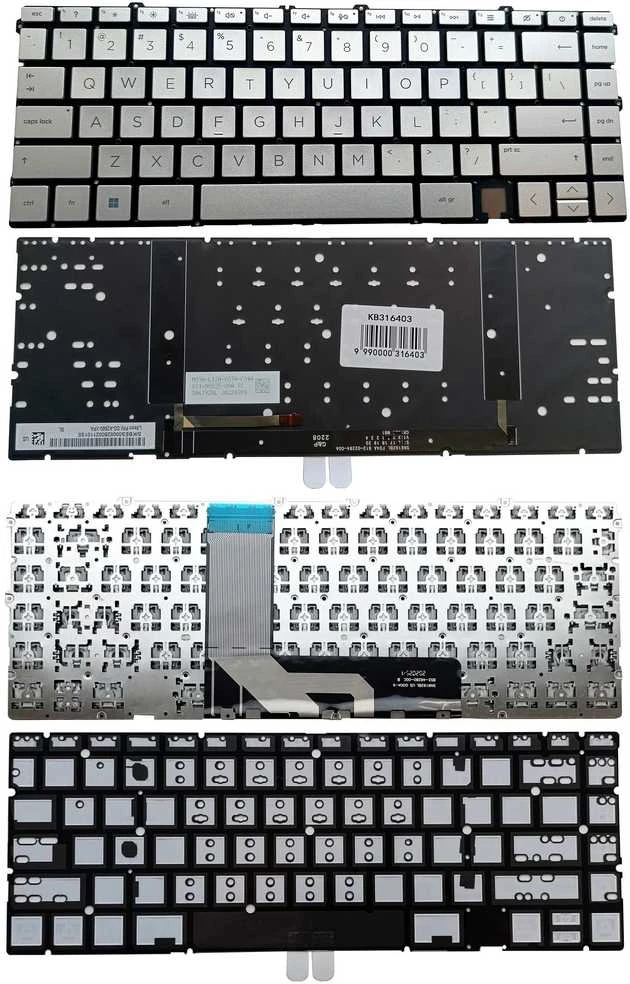 Klaviatūra HP Envy 15-EP, 15T-EP, su pašvietimu, US
