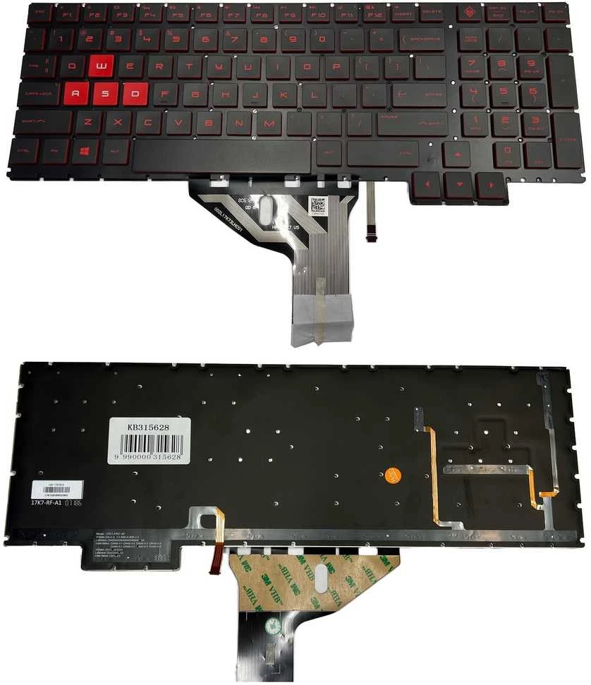 Klaviatūra HP Omen 15-ce016na, su pašvietimu