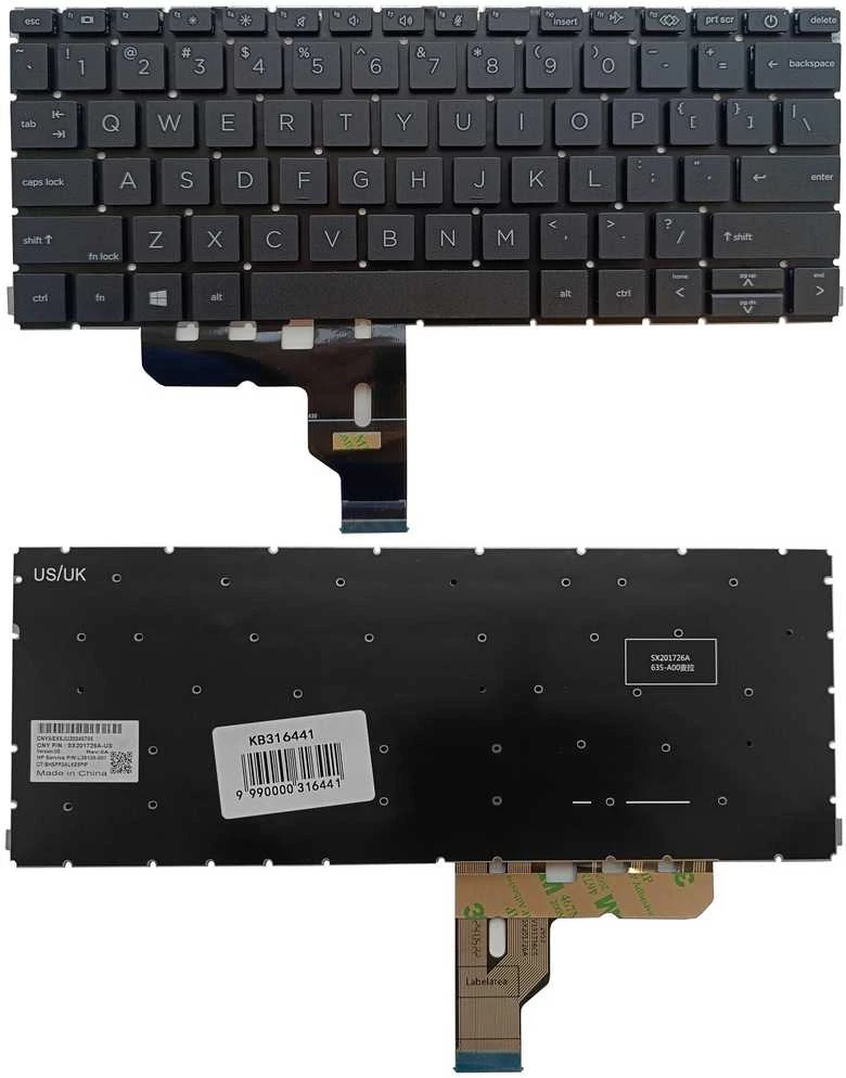 Klaviatūra HP Probook 430 G8, 430 G9, 435 G7, 435 G8, US