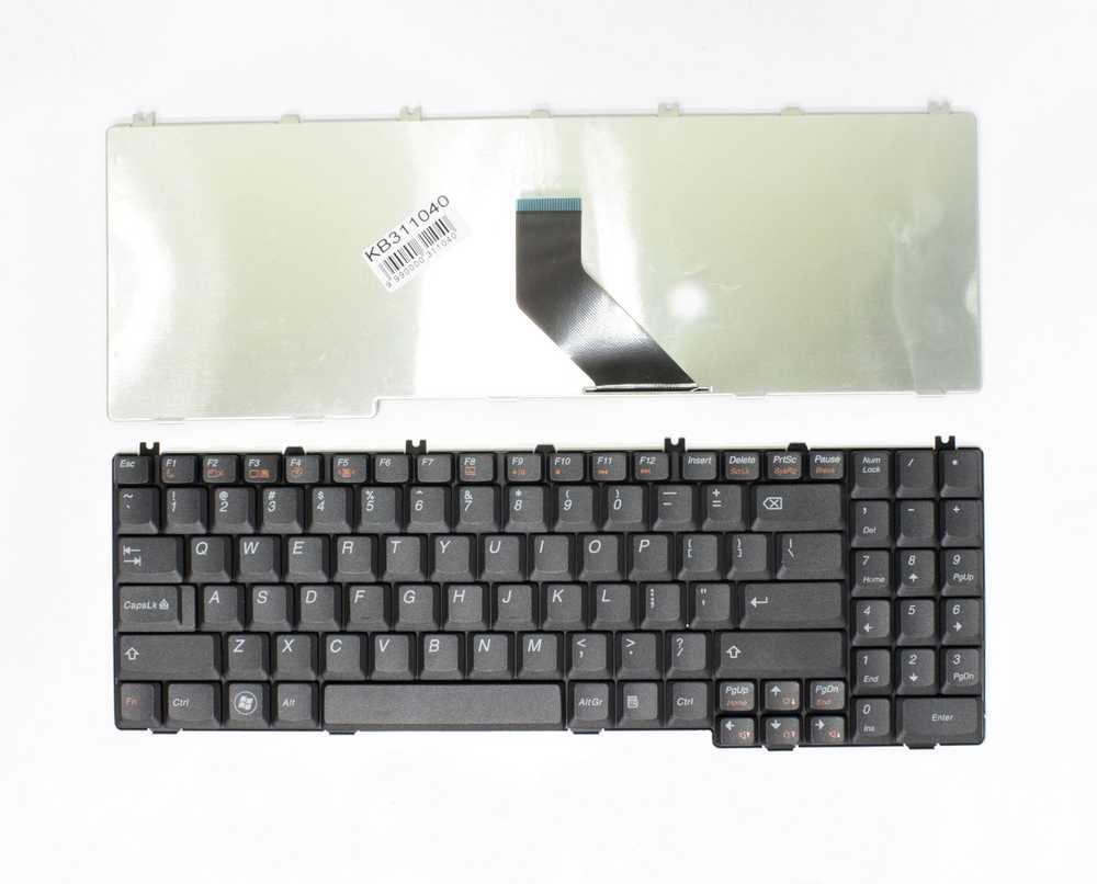 Klaviatūra LENOVO: B550, B555, B560, G550, G555