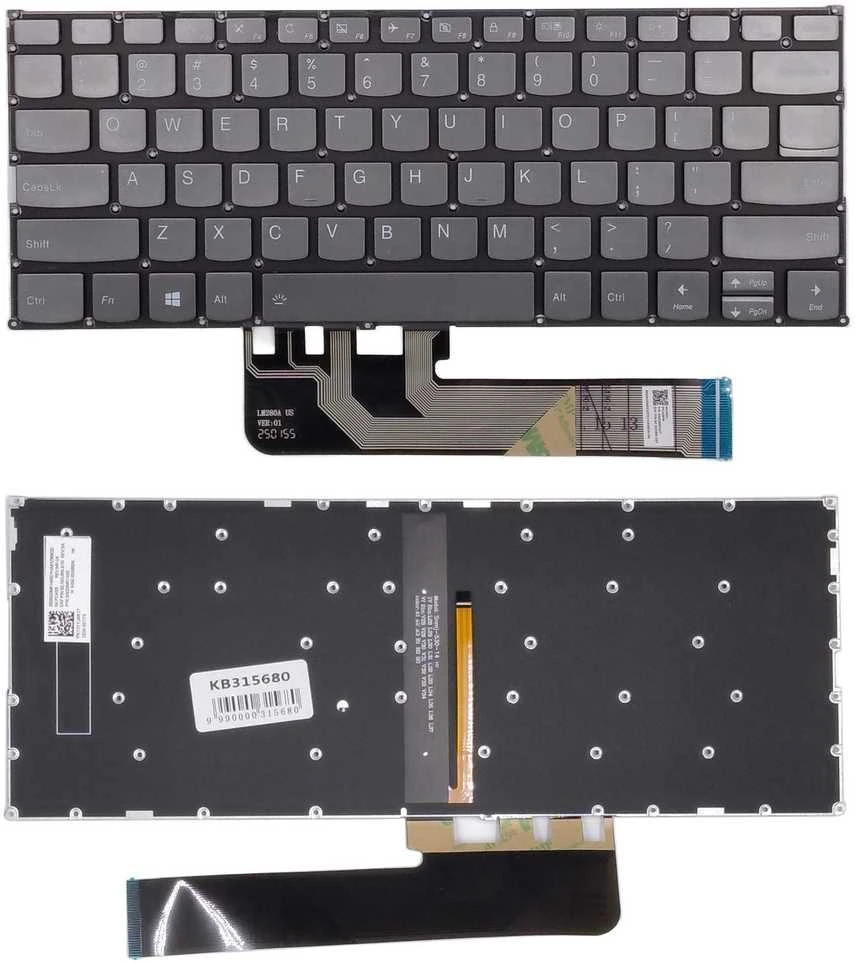 Klaviatūra LENOVO C340-14IWL, su pašvietimu