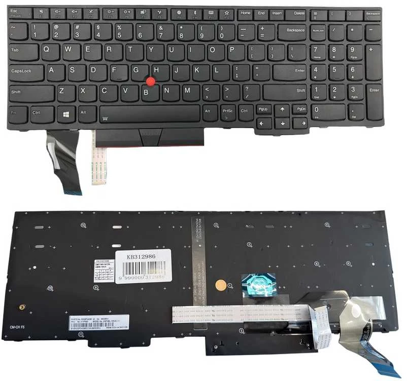 Klaviatūra Lenovo: E580 (su apšvietimu)