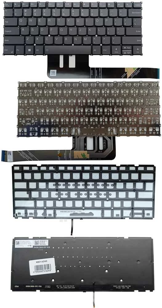 Klaviatūra LENOVO Yoga 7 14IRL8 2023, su pašvietimu, US